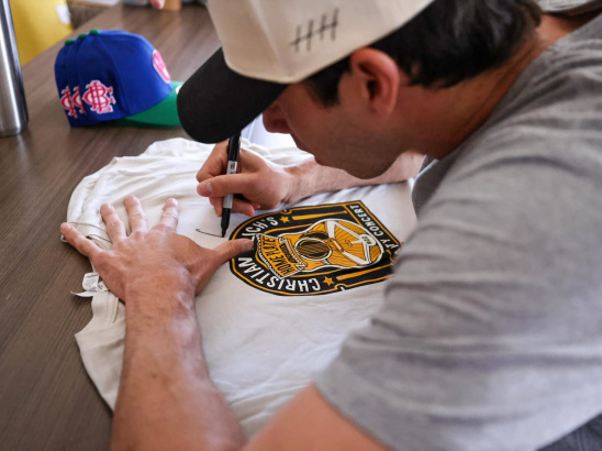 Christian Yelich Charity Event - Yelich Autograph