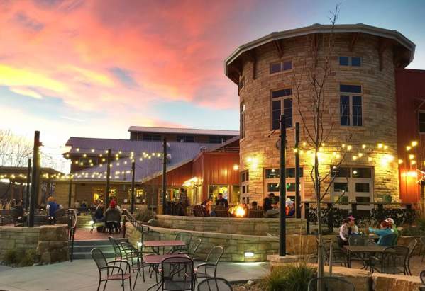 Odell Brewing Patio Fall