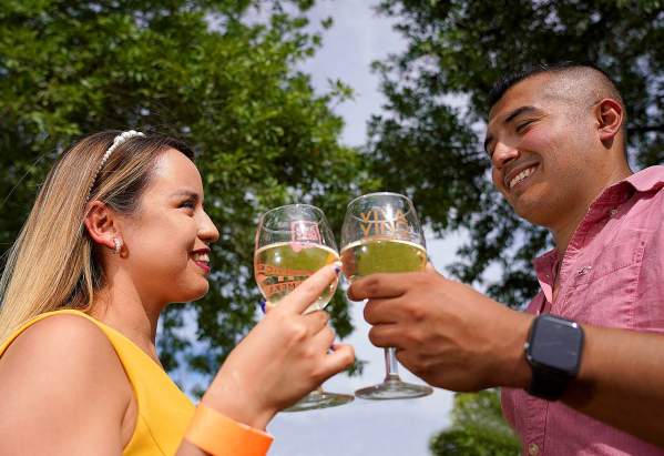 Harvest wine fest 2022 couple