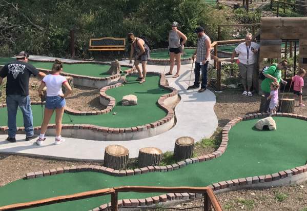 Crystal Cave & Falls Adventure Mini Golf (From Dixie)