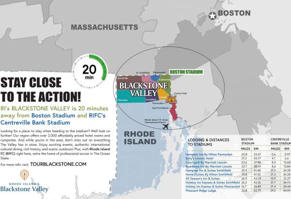 Tidewater and Boston Stadium Map