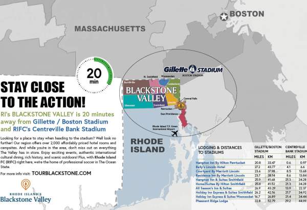 Map of BV and Stadiums