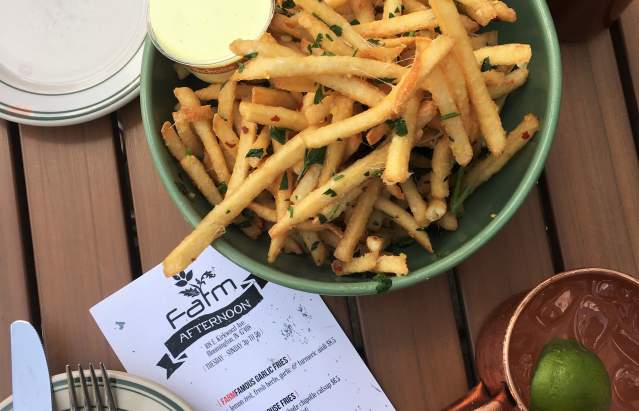 FARMFamous Garlic Fries from FARMbloomington