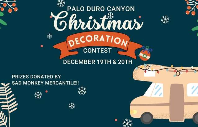 Campsite Christmas Decoration Competition @ Campsite Christmas Decoration Competition | Canyon | Texas | United States