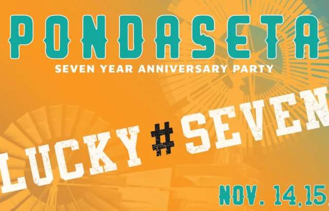 Pondaseta 7th Anniversary Party @ Pondaseta 7th Anniversary Party | Amarillo | Texas | United States