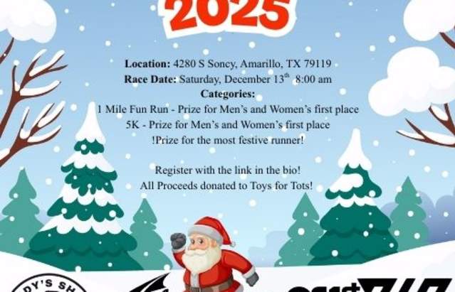 Randy's Shoes Outfitters Santa Run 2025 @ Randy's Shoes Outfitters Santa Run 2025 | Amarillo | Texas | United States