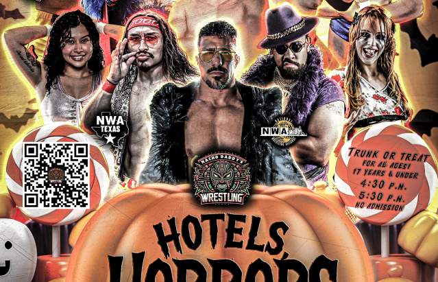 Hotels, Horrors, and Headlocks @ Hotels, Horrors, and Headlocks | Amarillo | Texas | United States
