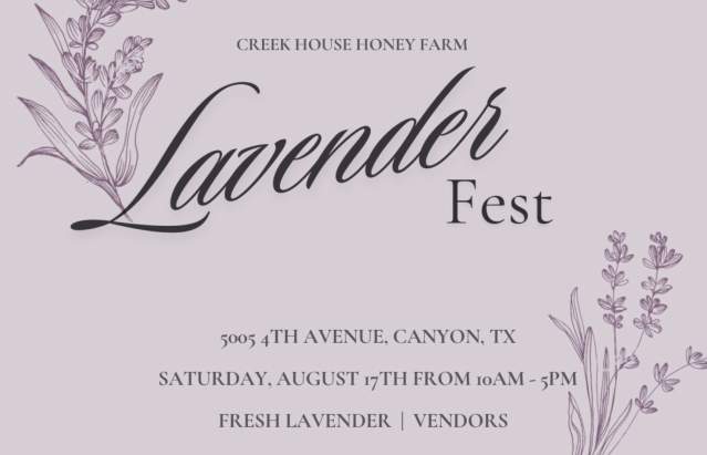 Lavender Fest @ Lavender Fest | Canyon | Texas | United States
