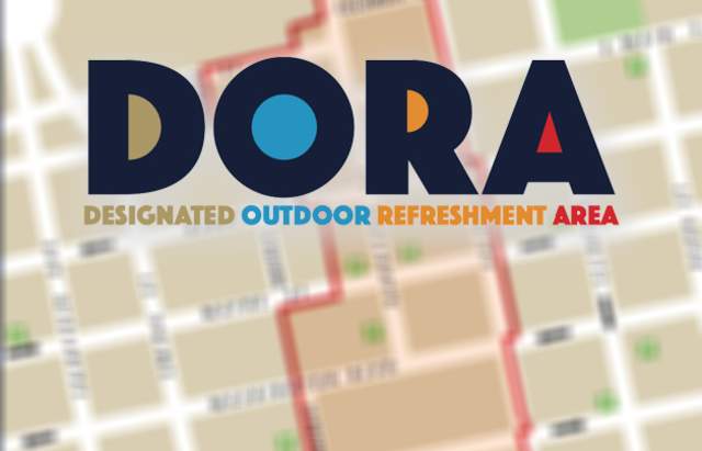 DORA District from Parkview Field to Promenade Park