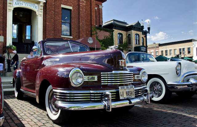 Car Show on the Square - Antique Car