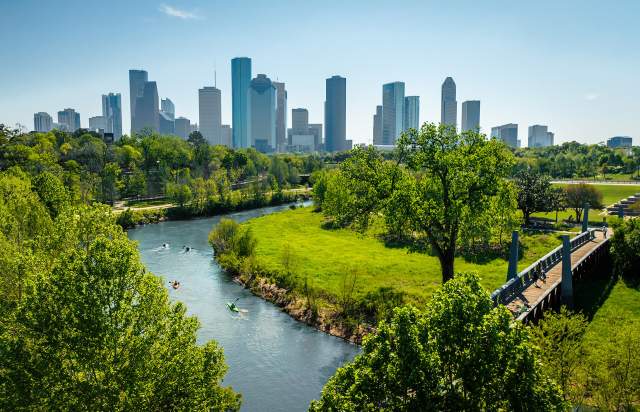 Buffalo Bayou Skyline