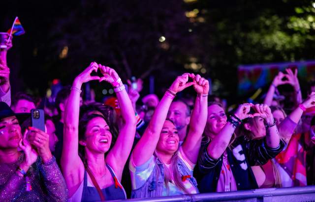 Pride Festival Crowd