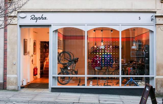 Rapha store in Manchester