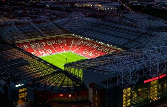 view of old trafford
