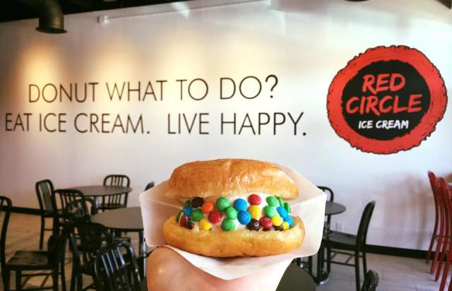 Red Circle Ice Cream