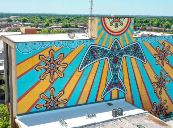 Norman in Color: A Guide to Murals Around the City