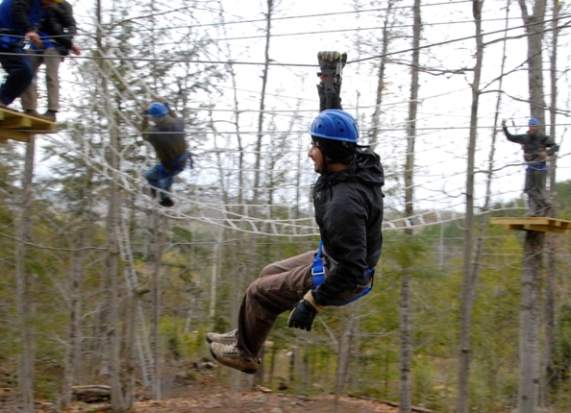 Whitewater Challengers Aerial Zipline & Ropes Course