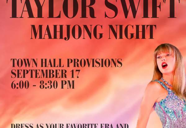 Taylor Swift Mahjong Night