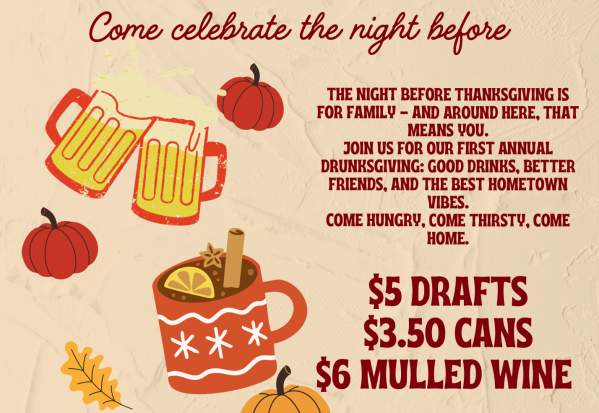 The Night Before Thanksgiving Party