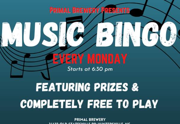 Music Bingo Monday's