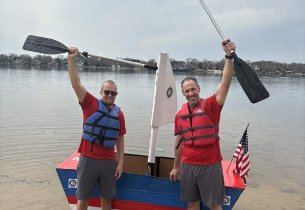 Cornelius Cardboard Boat Regatta