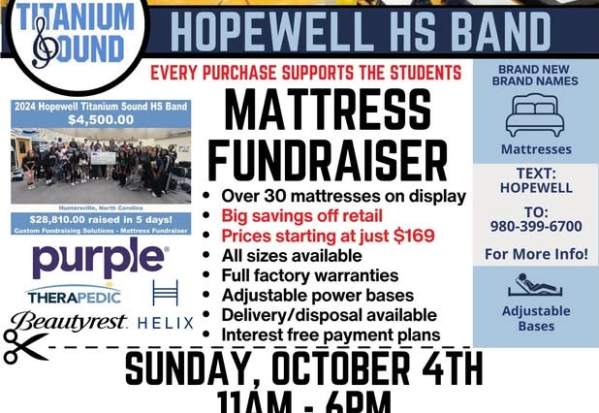 Mattress Sale Fundraiser