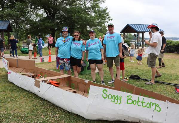 Cornelius Cardboard Boat Regatta