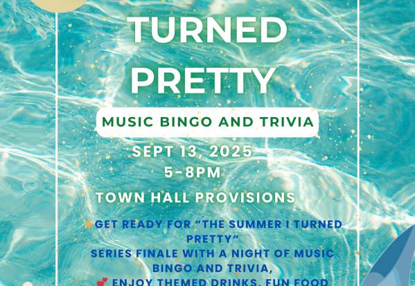 "The Summer I Turned Pretty" Music Bingo and Trivia