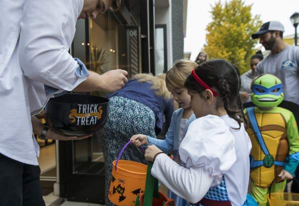 Trick or Treating at Birkdale Village