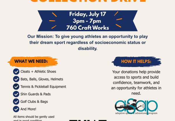 A2Z Athletics Community Sports Equipment Drive