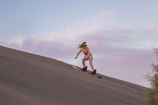 Sandboarding El Mogote