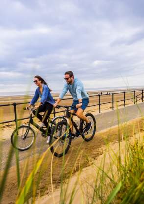 Walking & Cycling in Southport Desktop Landscape.
