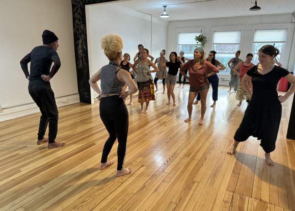 Afro-Cuban Dance Class with Live Drumming by Adolfo y Lisbet