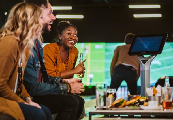 Group Meeting Friends Restaurant