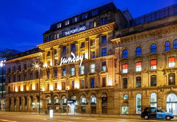 Manchester Portland by Sunday, exterior