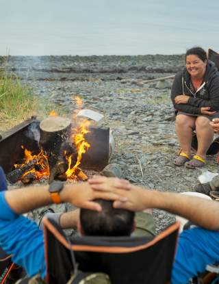 Waterfront Camping