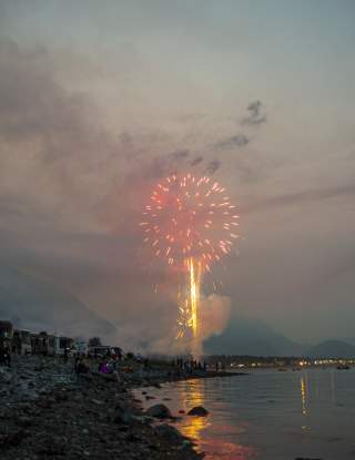 Mount Marathon Fireworks