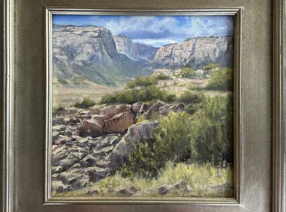 Monument Morning by John Edwards