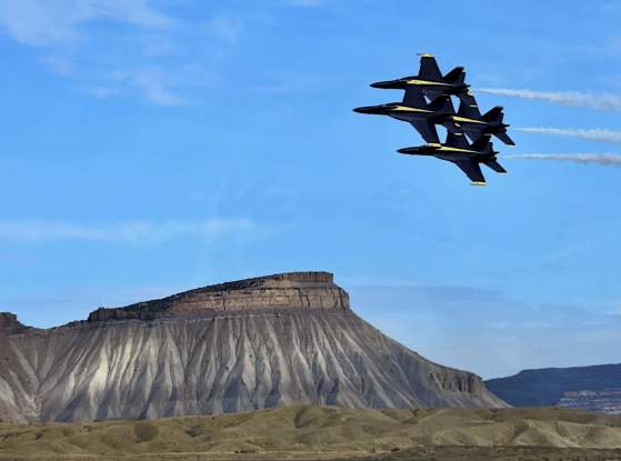 Garfield Blue Angels by Todd Bennett