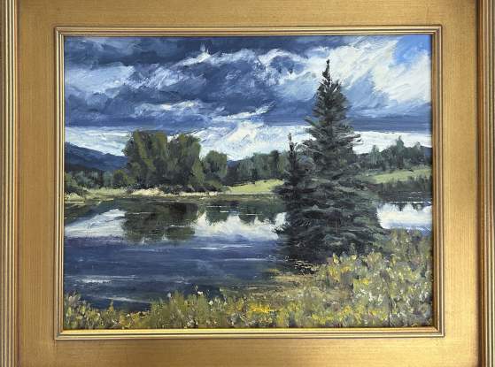 On the Pond by John Edwards