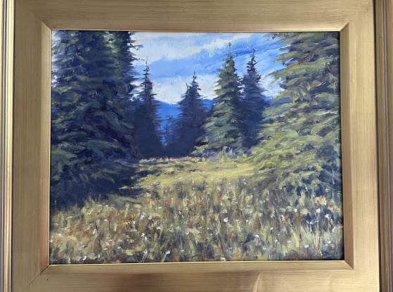 Shrine Mountain Meadow by John Edwards