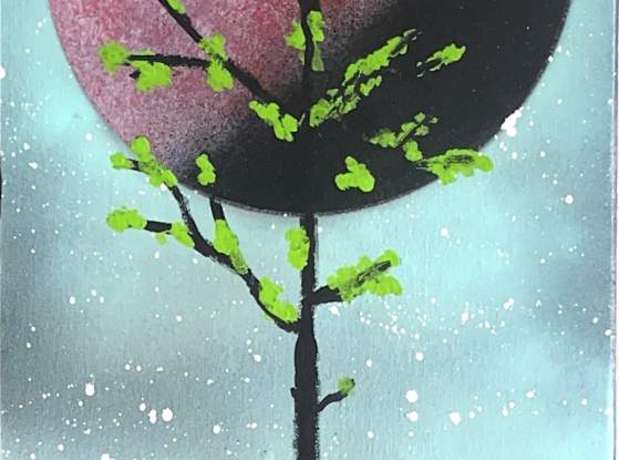 Tree In Space by Lionel Stone