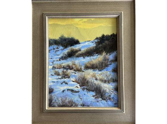 Winter Glow - Grand Valley by John Edwards - Wide