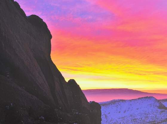 East Side Sunset by Rick Ahern