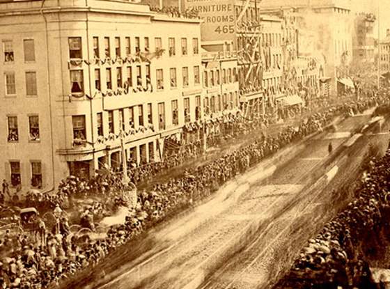 Lincoln funeral procession in Albany, 1865 page