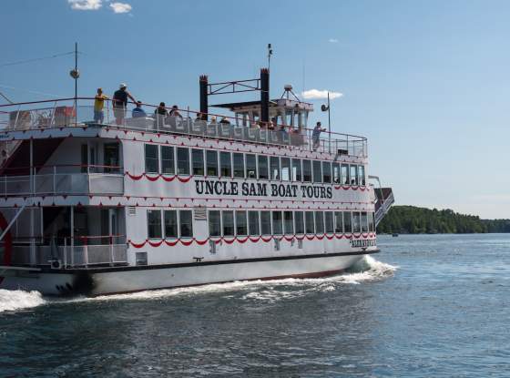 Uncle Sam Boat Tour page