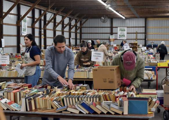Hoosier Hills Food Bank Book Fair