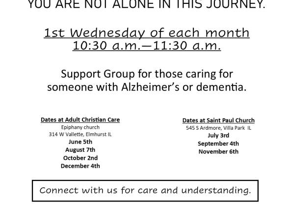 Memory Care Support Group