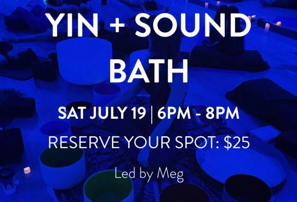 Yin + Sound Bath