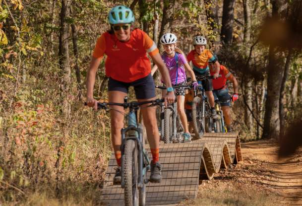 Bike School Bentonville's Spring Trail Kids Clinics